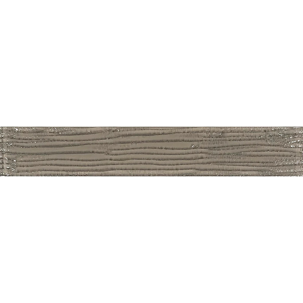 Taupe Bamboo 2"x12" Glass Pool Tile Earth Series - Aquatica Collection