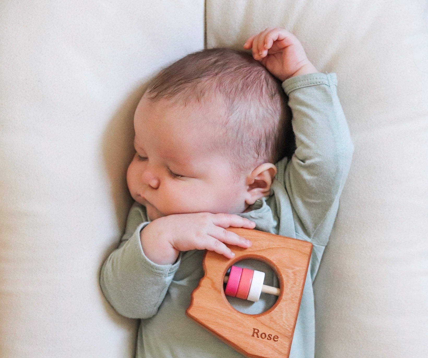 Arizona State Wooden Baby Rattle™