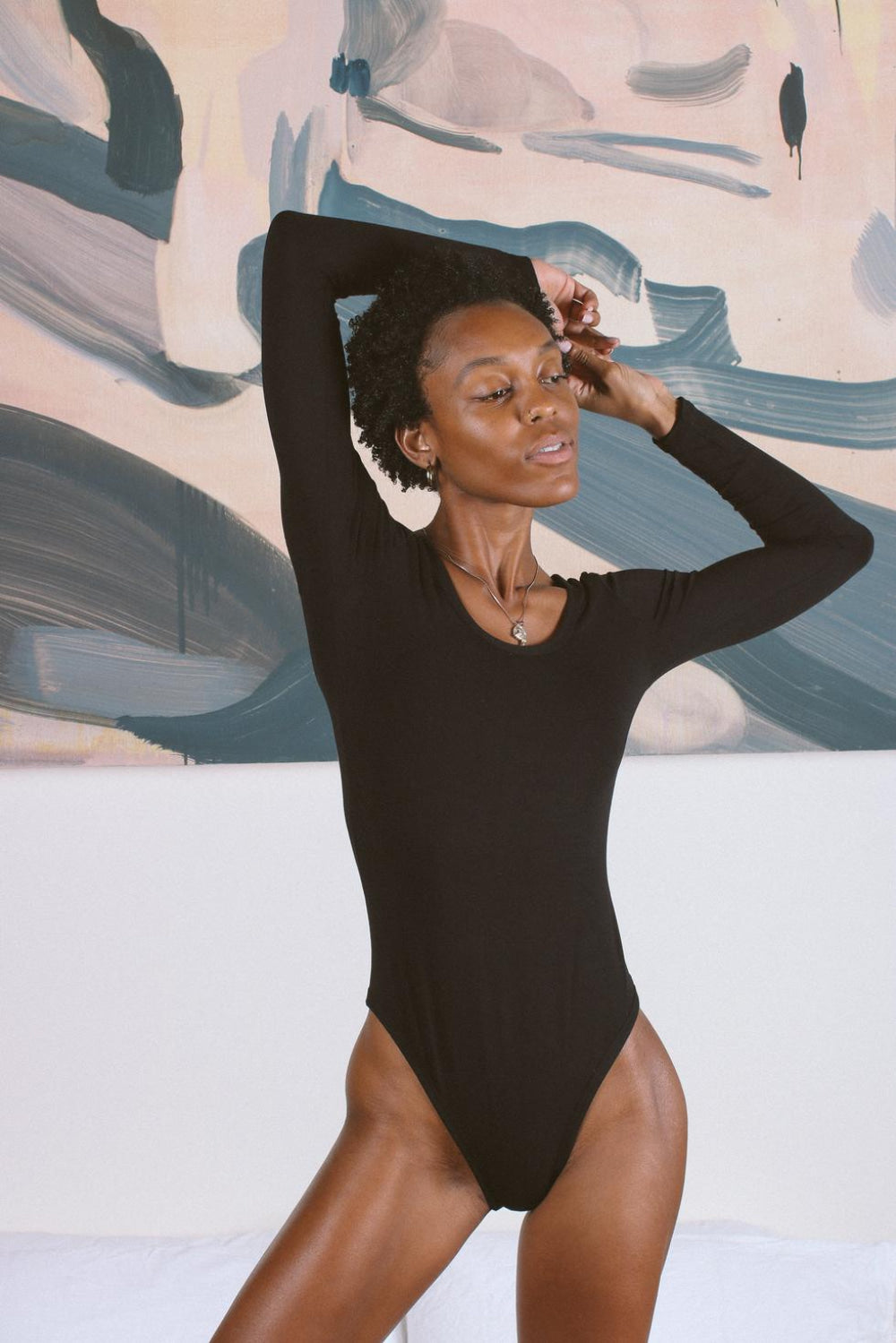 Arlin Bodysuit - Black - FINAL SALE