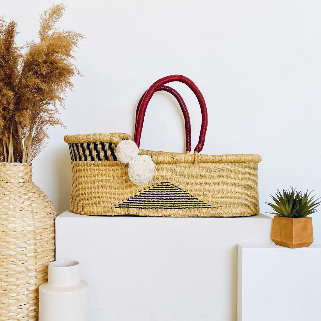 Basket Only<br>Artisan Sky<br>African Moses Basket