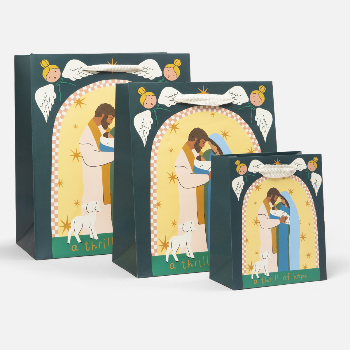 A Thrill of Hope Gift Bag Set of 5
