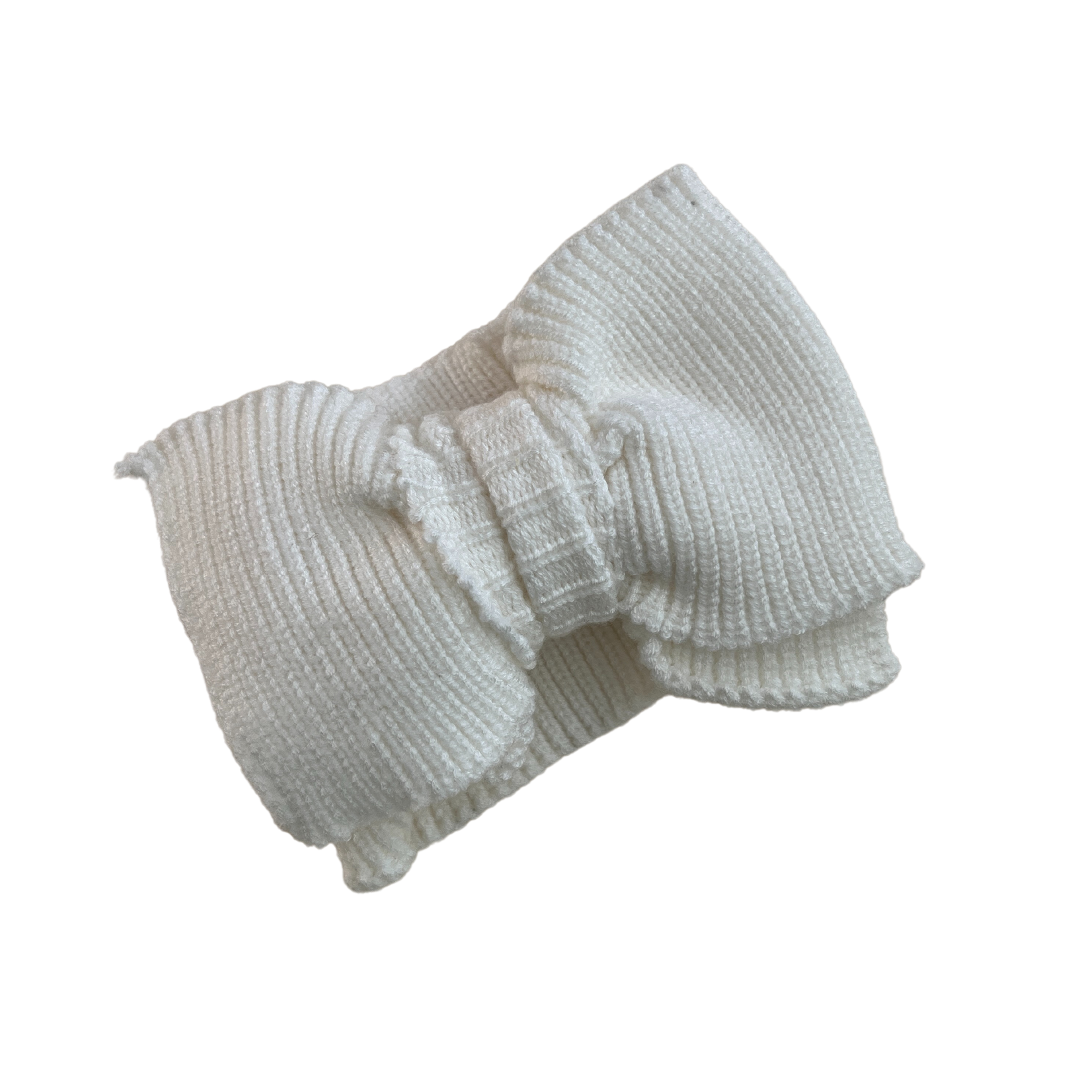 Luna + Luca Rib Headband - White