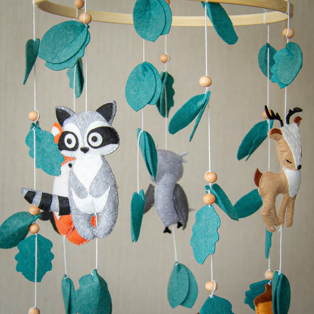 Handmade Baby Mobile |  Forest