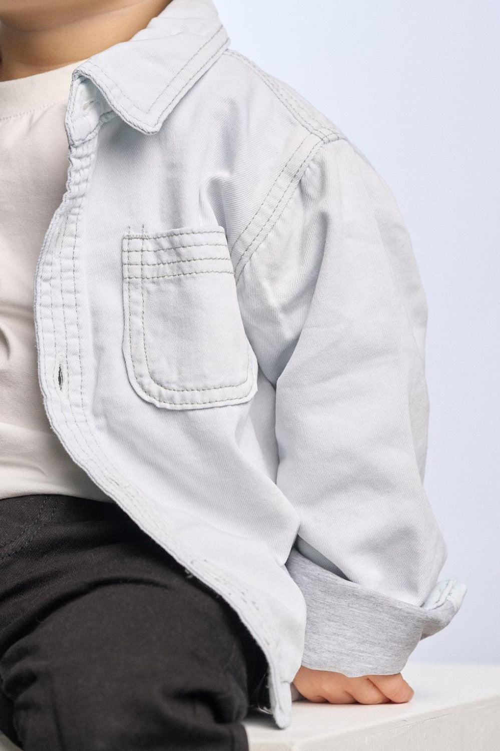 Baby Denim Shacket