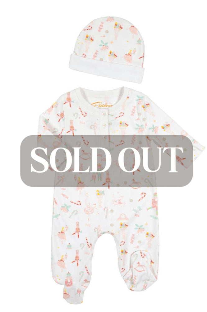 Baby Onesie & Hat - Clara & the Sugar Plum Fairy