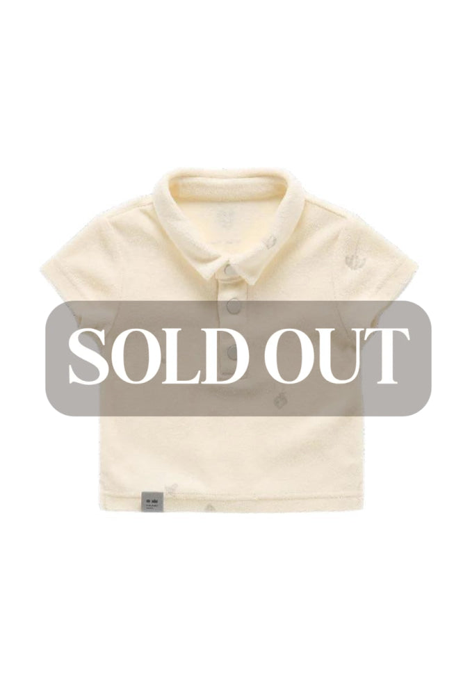 Baby Polo Shirt - Cream