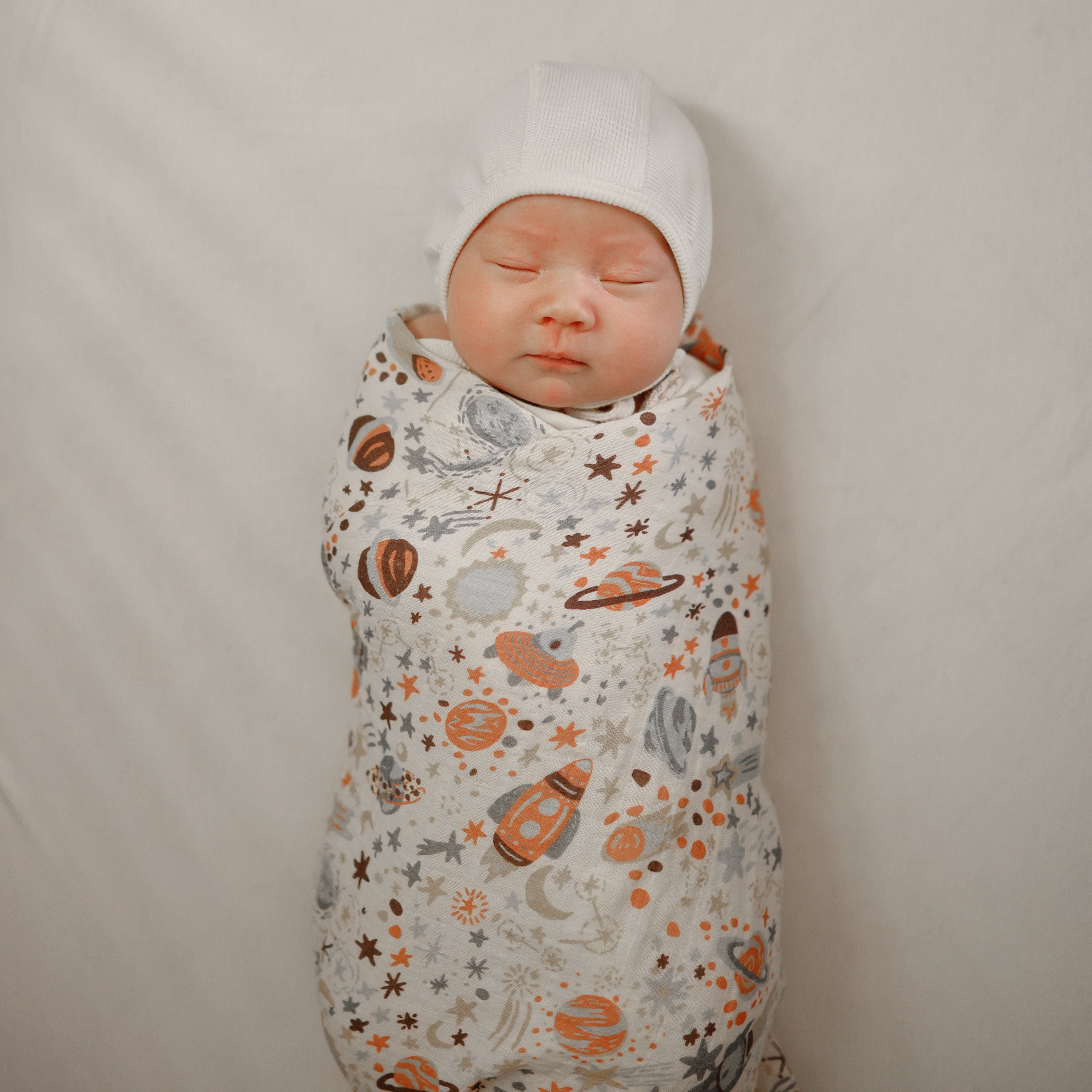 Organic Cotton Muslin Swaddle Blanket