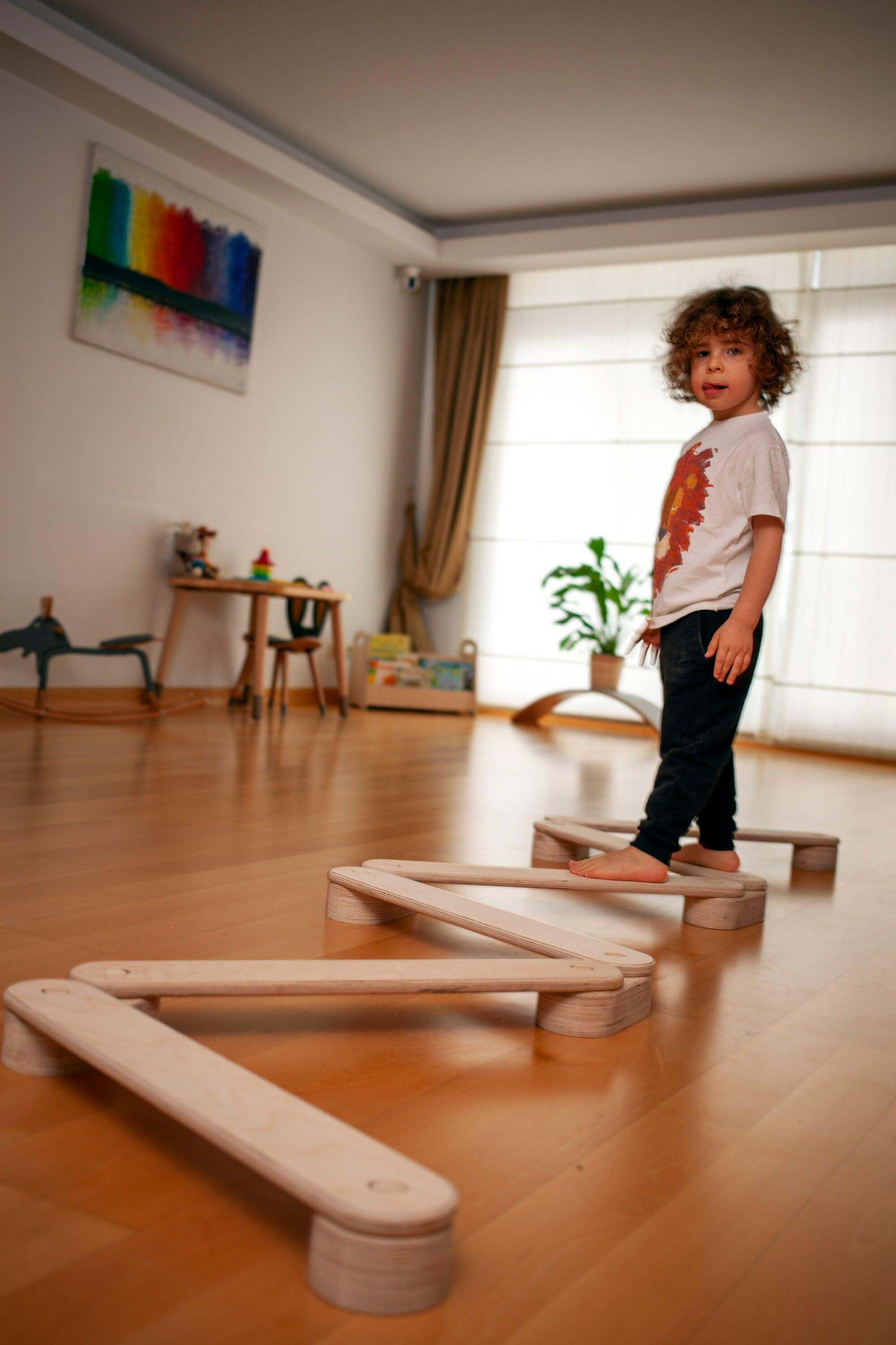 Balance Beam and Stepping Stones Set