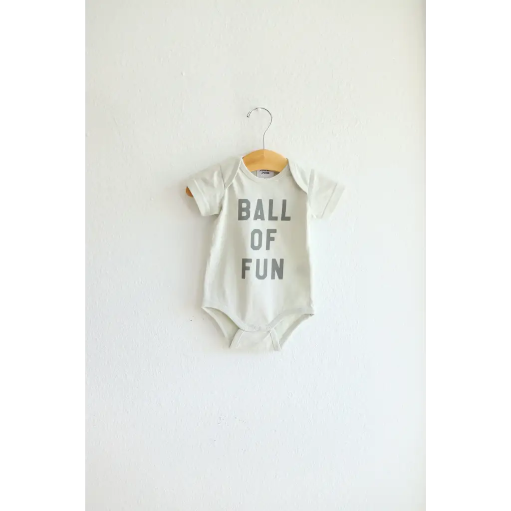 Ball of Fun Organic Cotton Baby Bodysuit