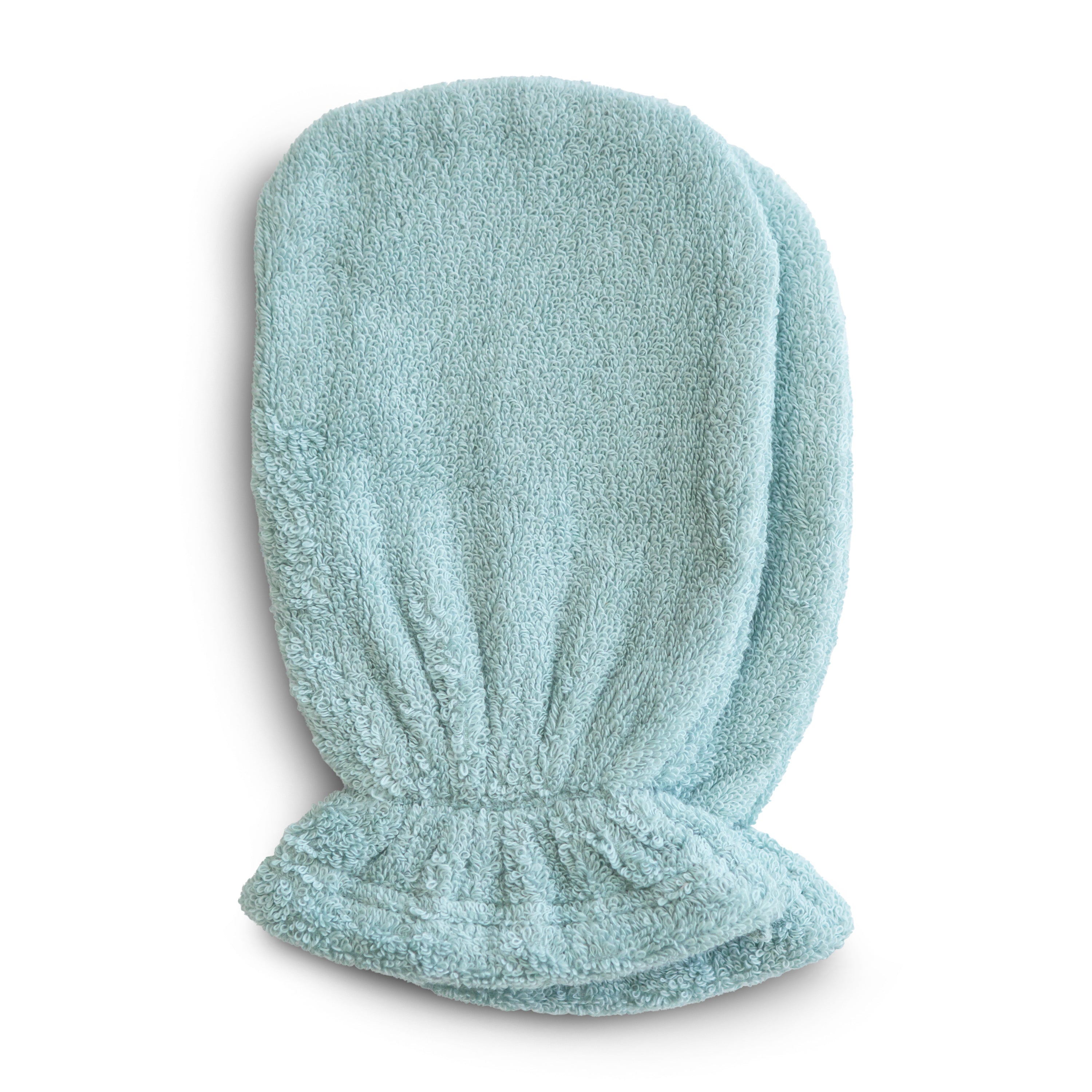 Organic Cotton Bath Mitt 2-Pack Bath Mitt Mushie Sea Mist  