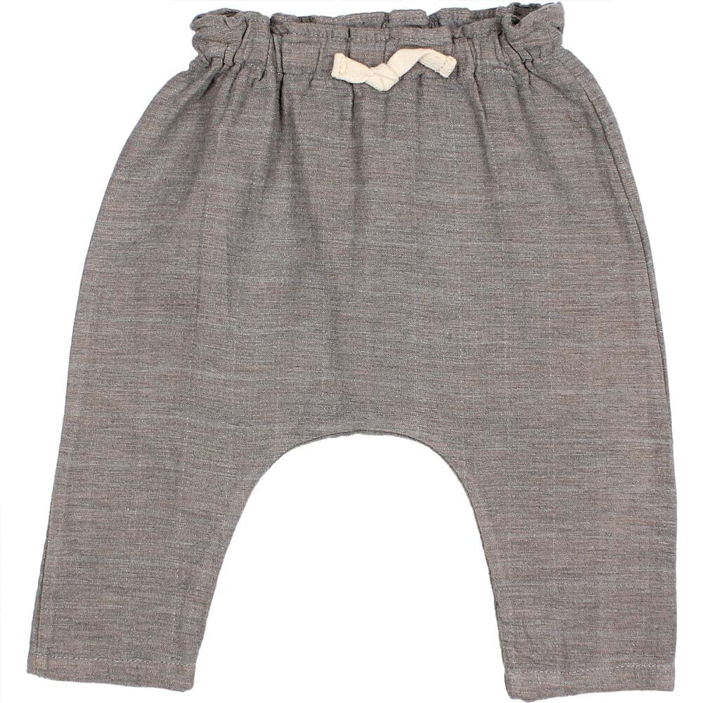 Baby Check Pants - Grey