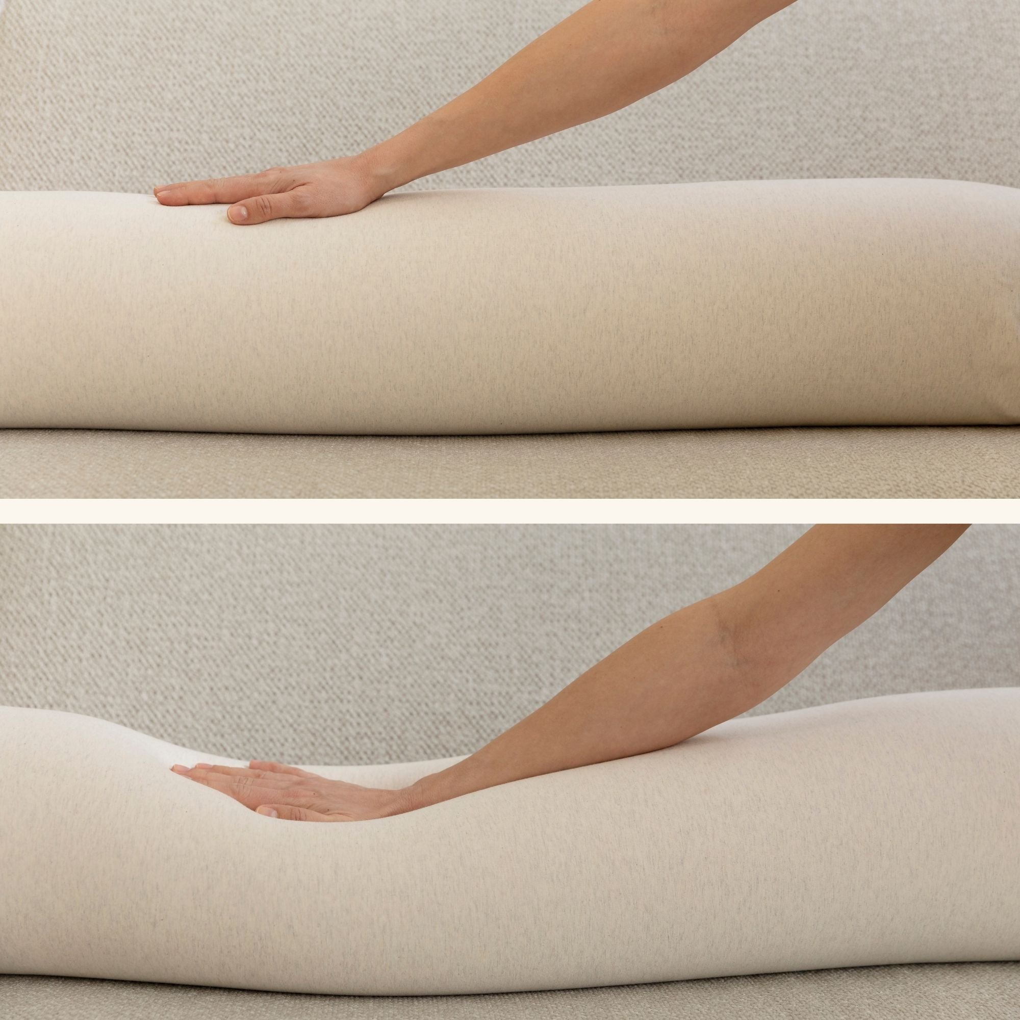 Pregnancy Pillow - Soft White