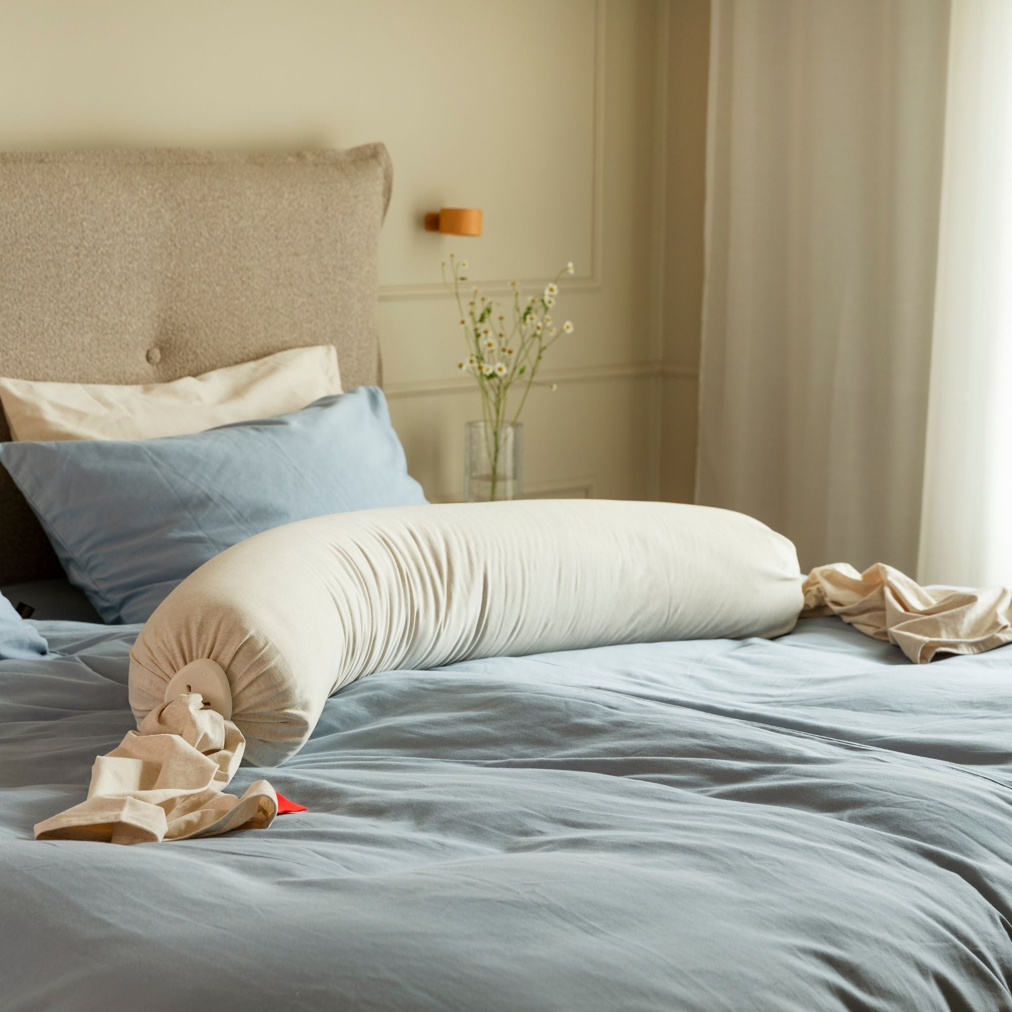 Pregnancy Pillow - Soft White
