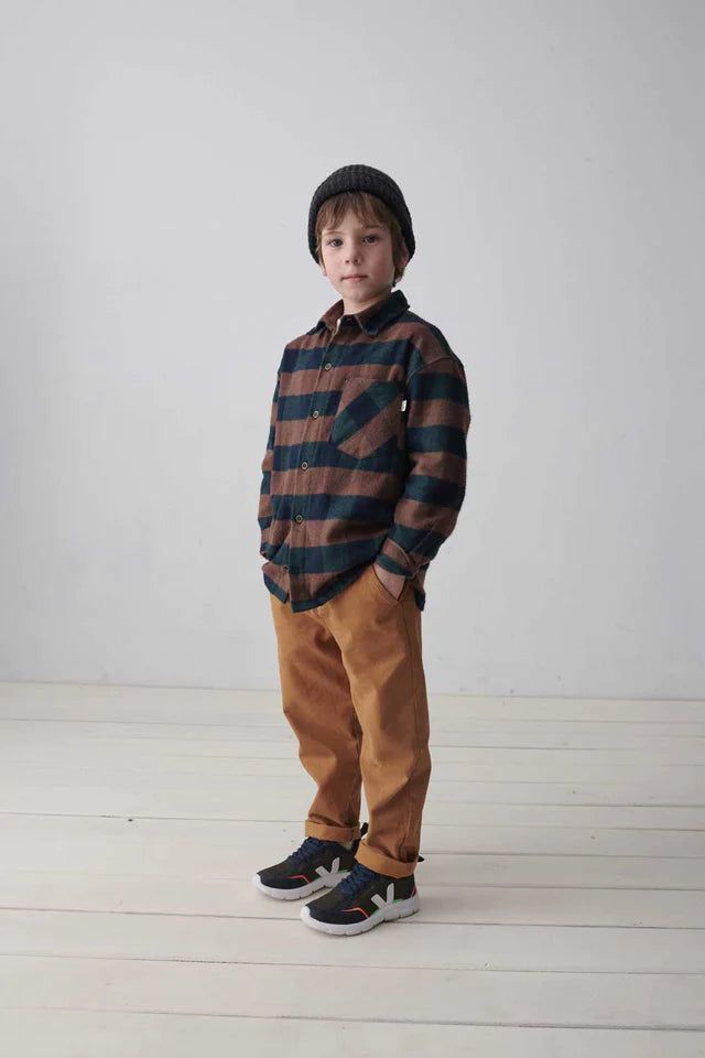 Organic Twill Pants - Dark Grey - FINAL SALE