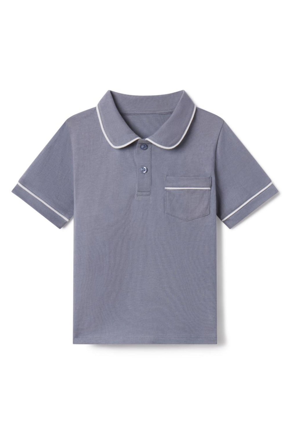 Beau Polo in Flint Blue