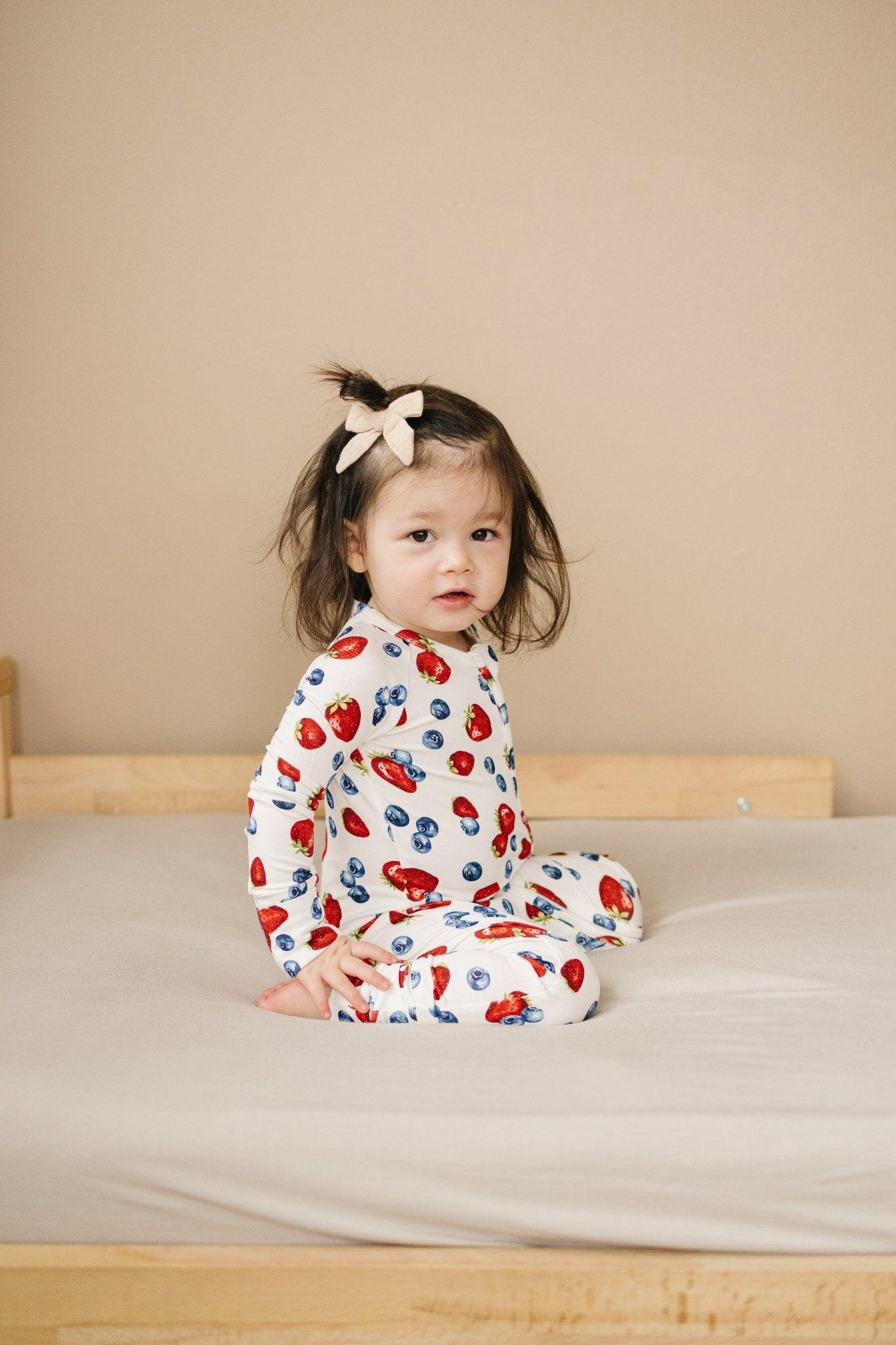 Berry Sweet Bamboo Zippy Romper