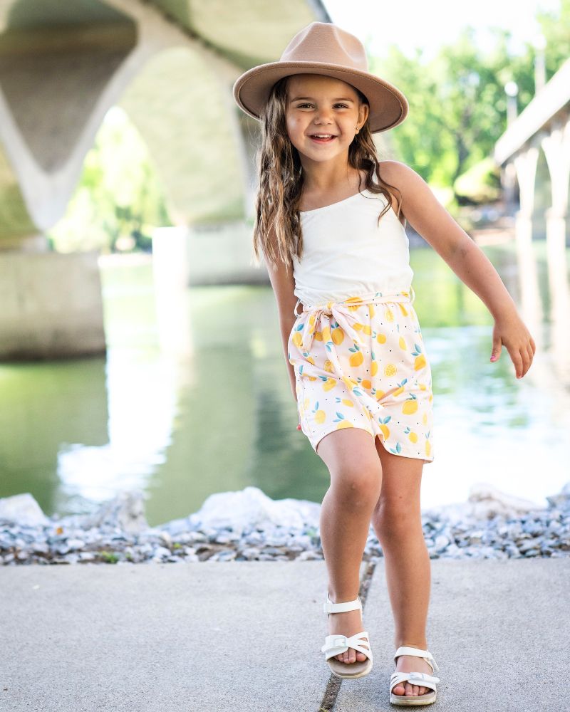 Betty Camisole Romper - Pink Lemonade