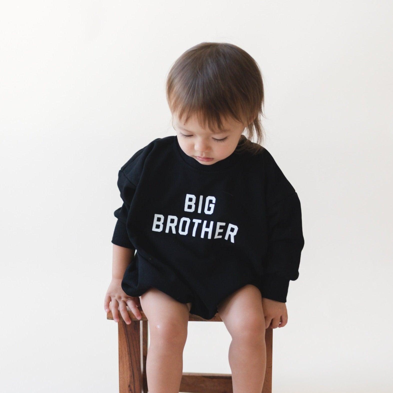 Big Brother Sweatshirt Romper - more colors