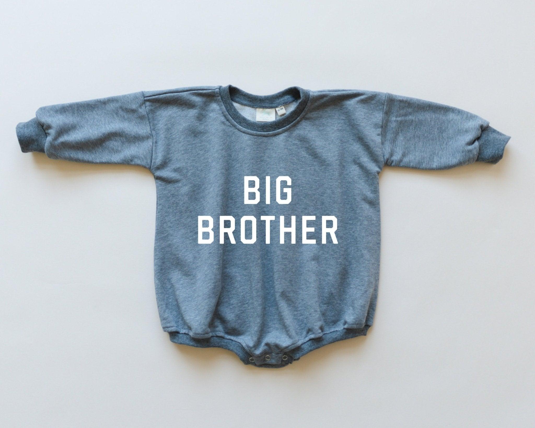 Big Brother Sweatshirt Romper - more colors