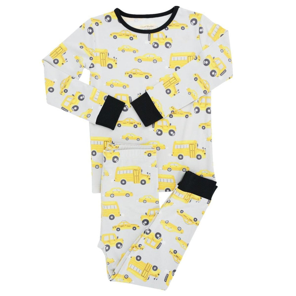 Big Kid Pajama - City Cars