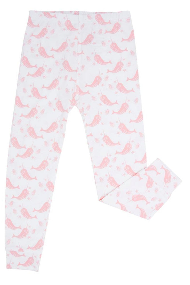 Big Kid Pajama - Narwhal Pink