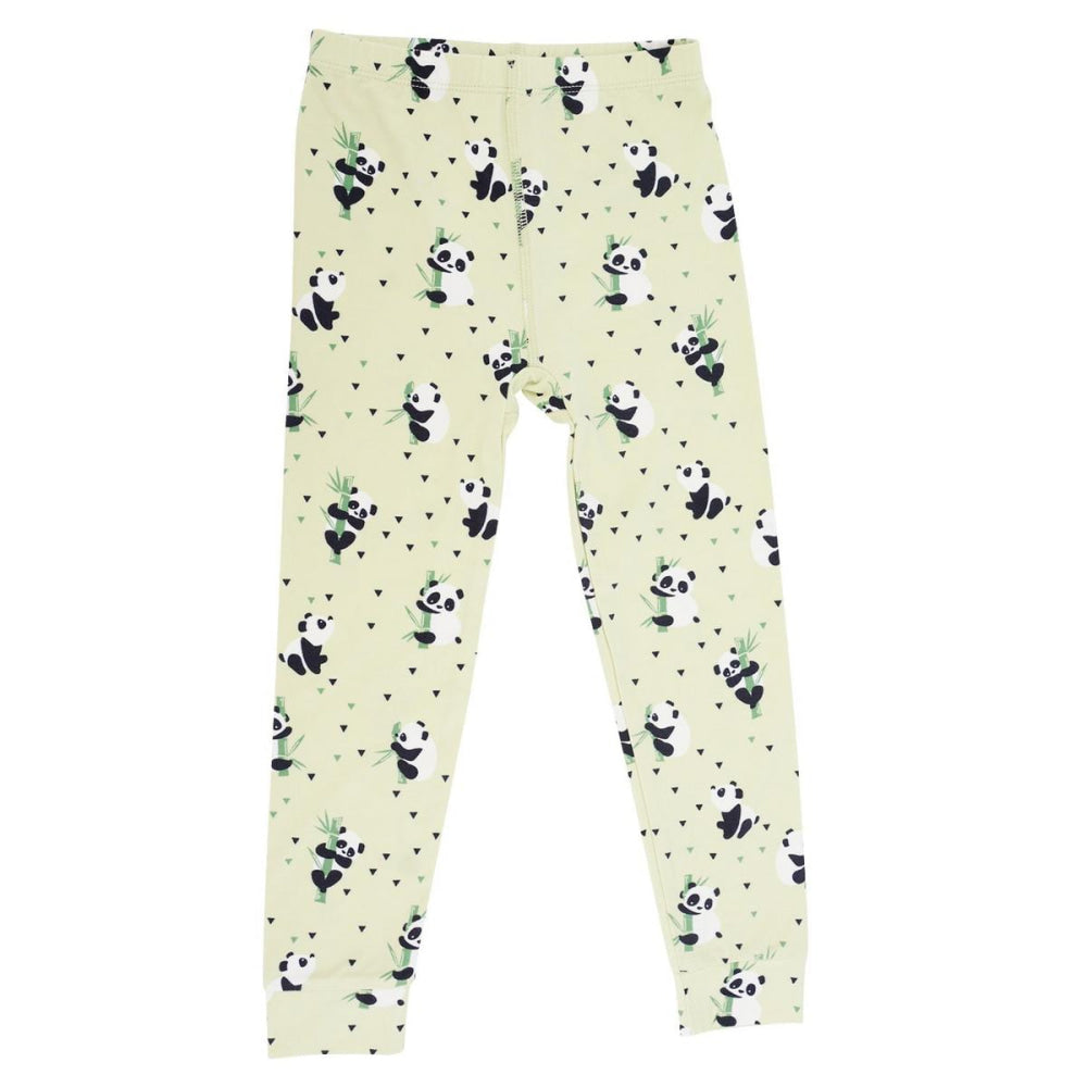 Big Kid Pajama - Panda Mint