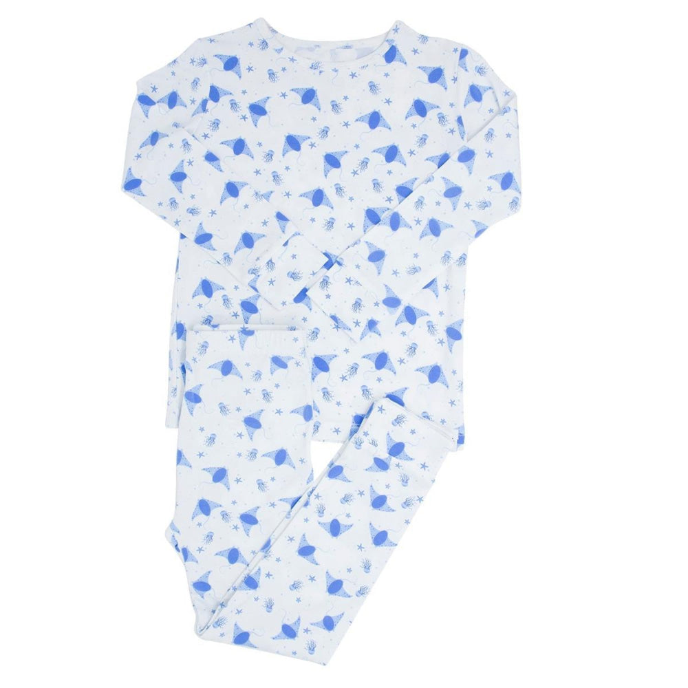 Big Kid Pajama - Stingray Blue