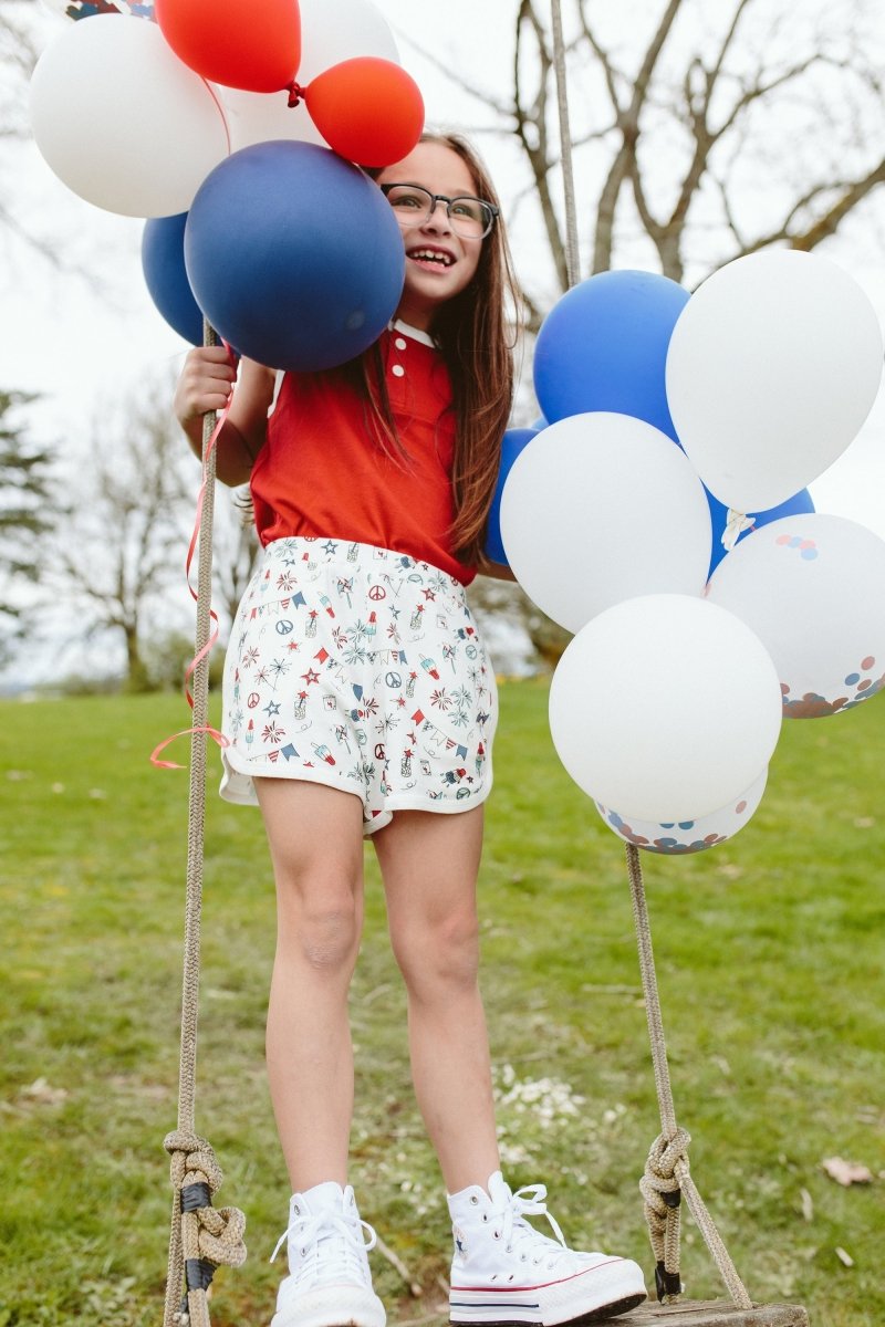 BIG KID SHORTS | CELEBRATION