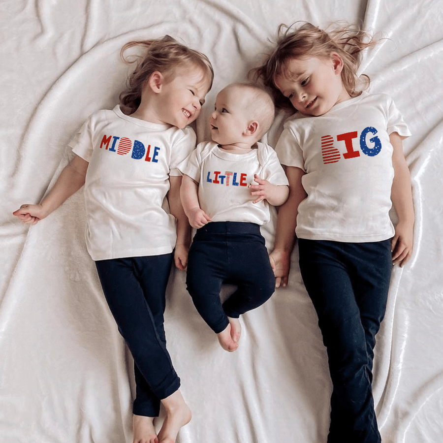 graphic tee | little