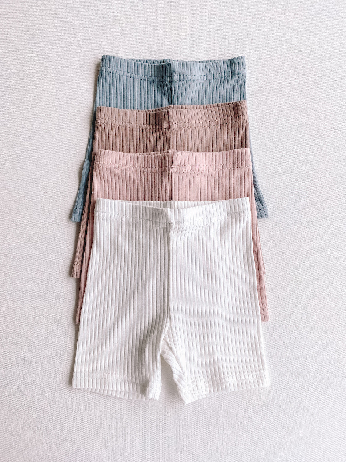 ribbed bike short