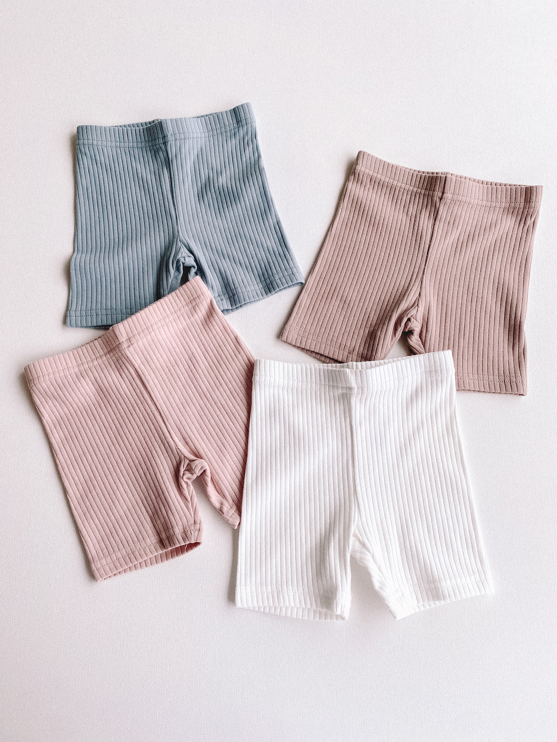 ribbed bike short