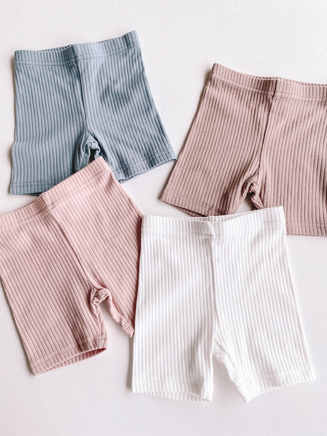 ribbed bike short