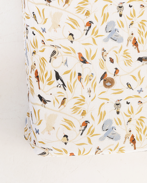 For the Birds Crib Sheet Crib Sheets Clementine Kids   