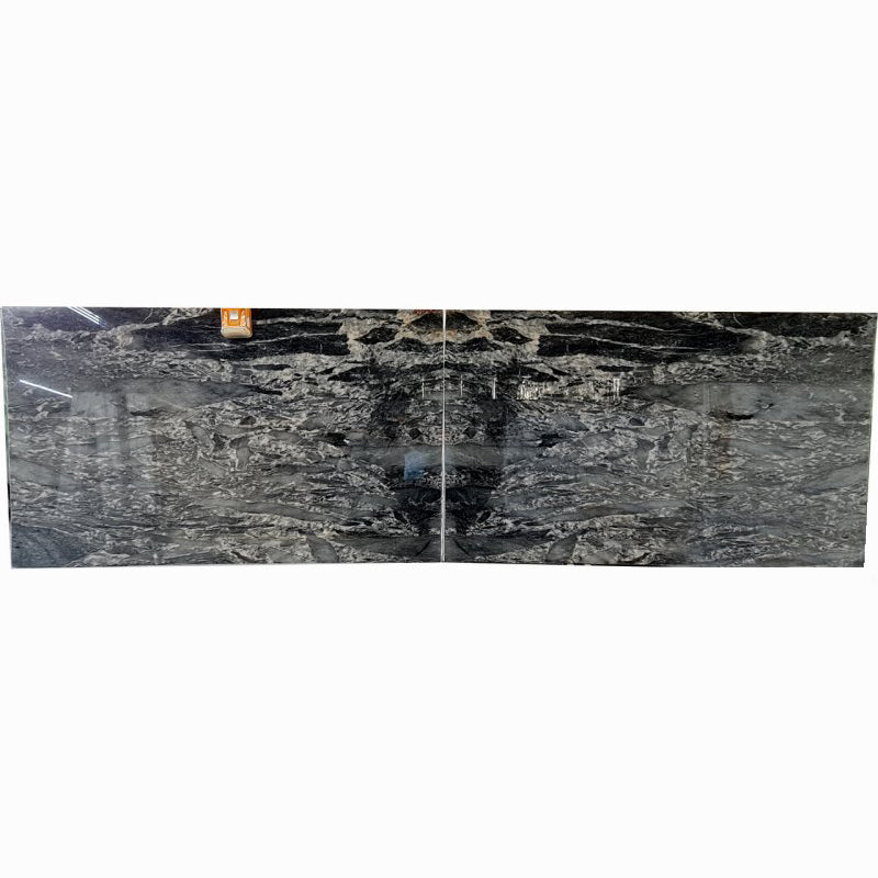 Black Leopard Bookmatching Marble Slabs Polished - Livfloors Collection