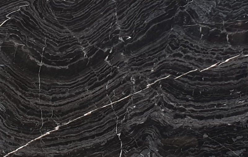 Black Wave Marble Slabs Polished - Livfloors Collection