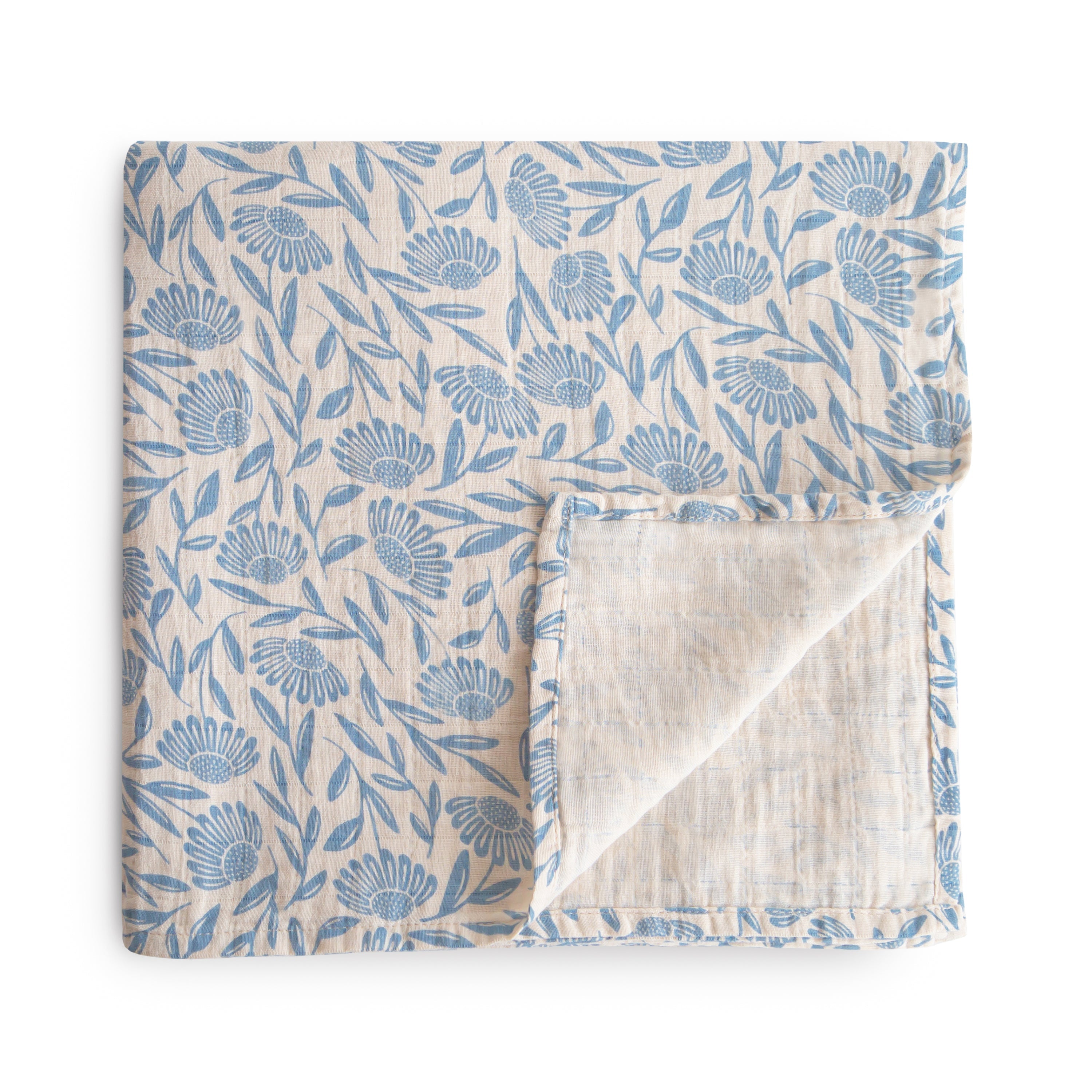Organic Cotton Muslin Swaddle Blanket