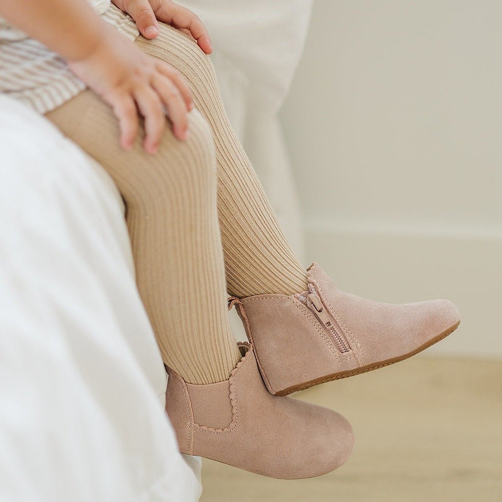 Blush Suede Reagan