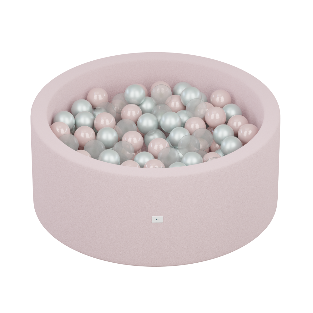 Ball Pit + 200 Pit Balls  Little Big Playroom Blush Ball Pit - Pearl, Blush, Water Balls  