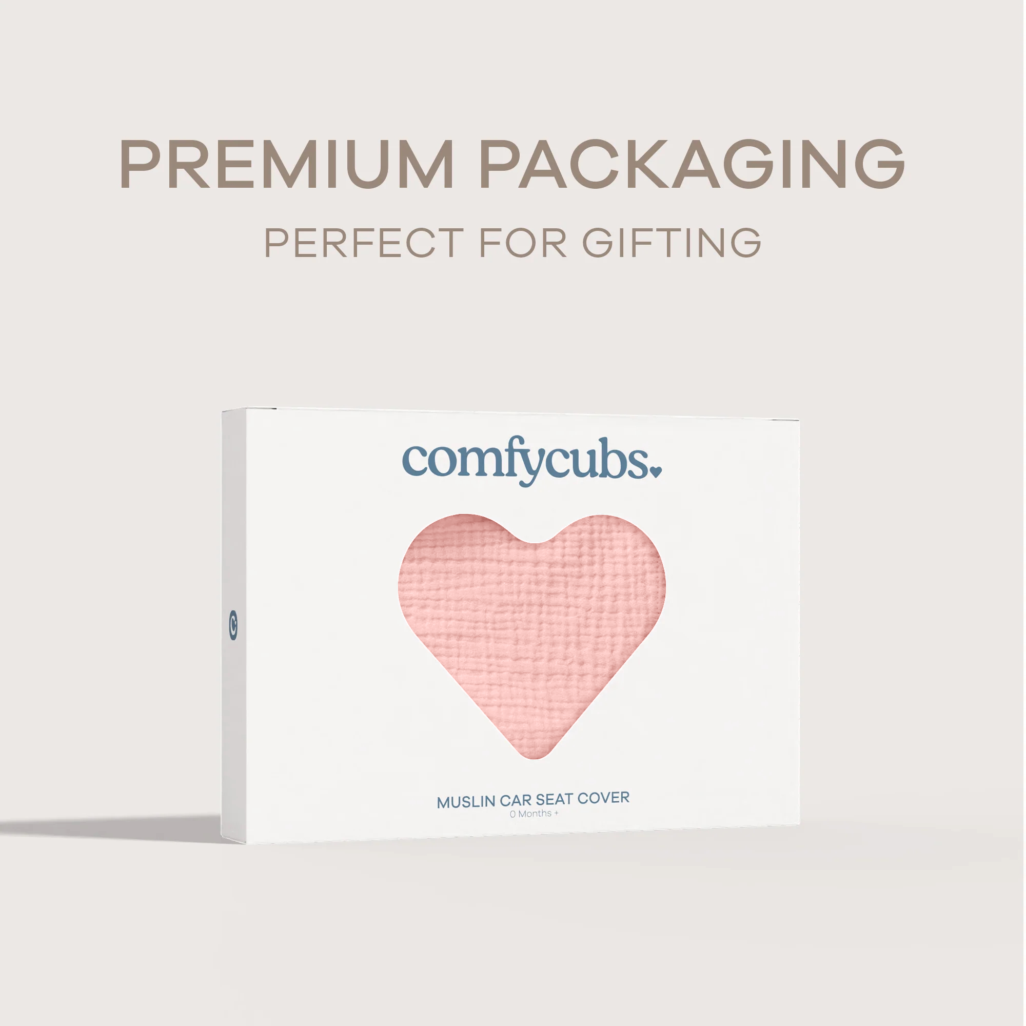 Baby Car Seat Cover in Bold Blush