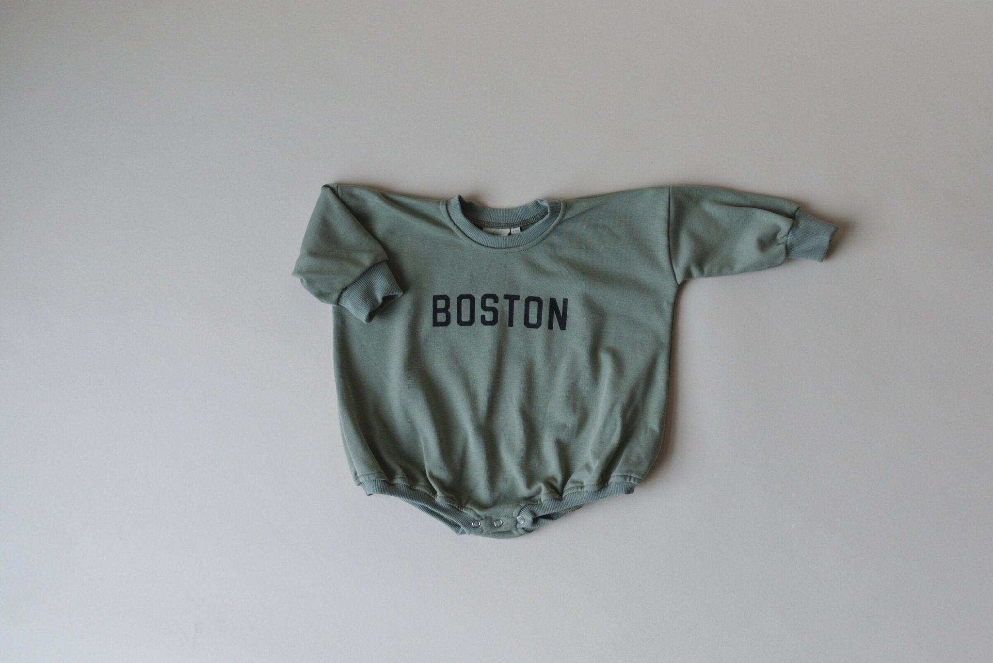 Boston Sweatshirt Romper - more colors