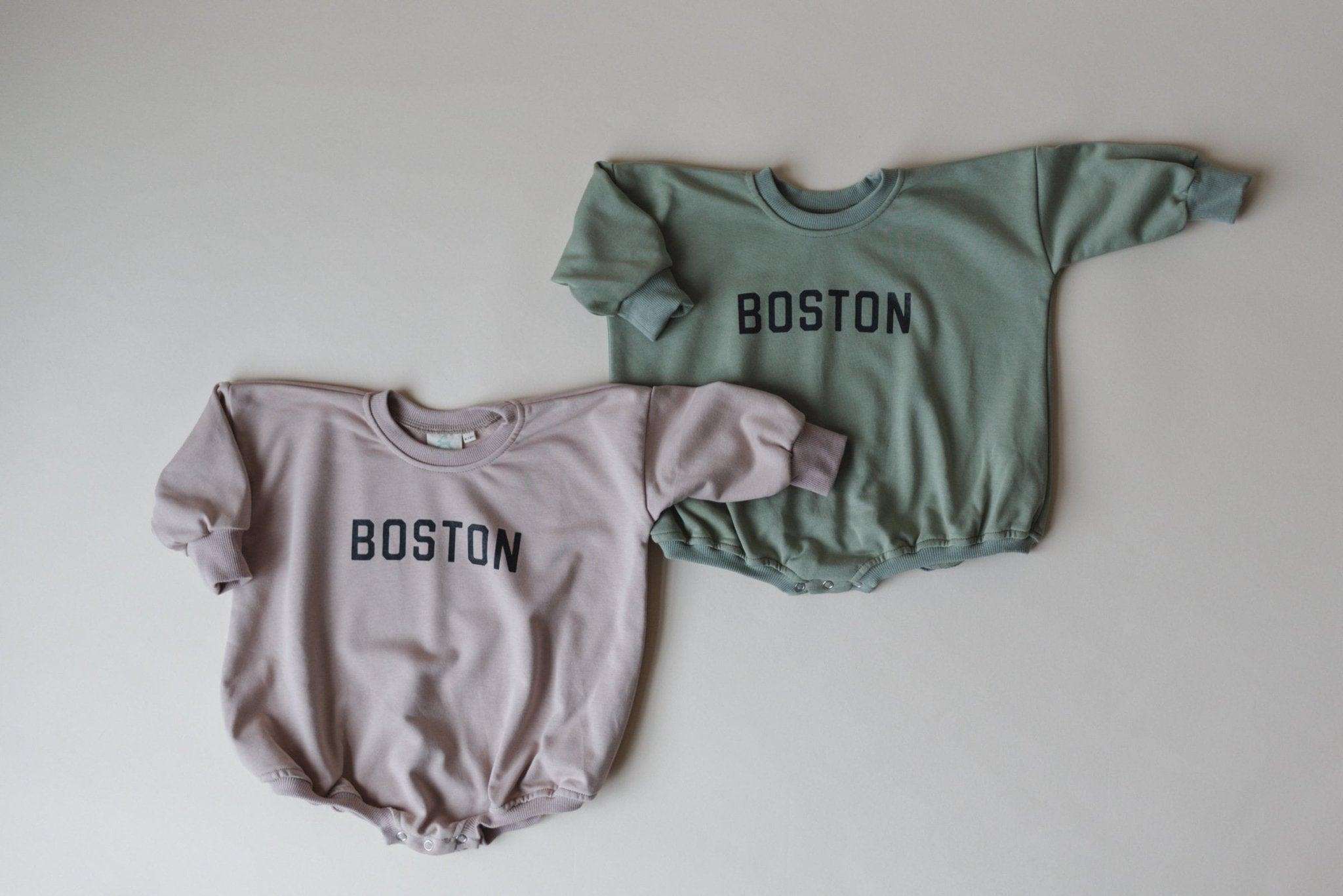 Boston Sweatshirt Romper - more colors