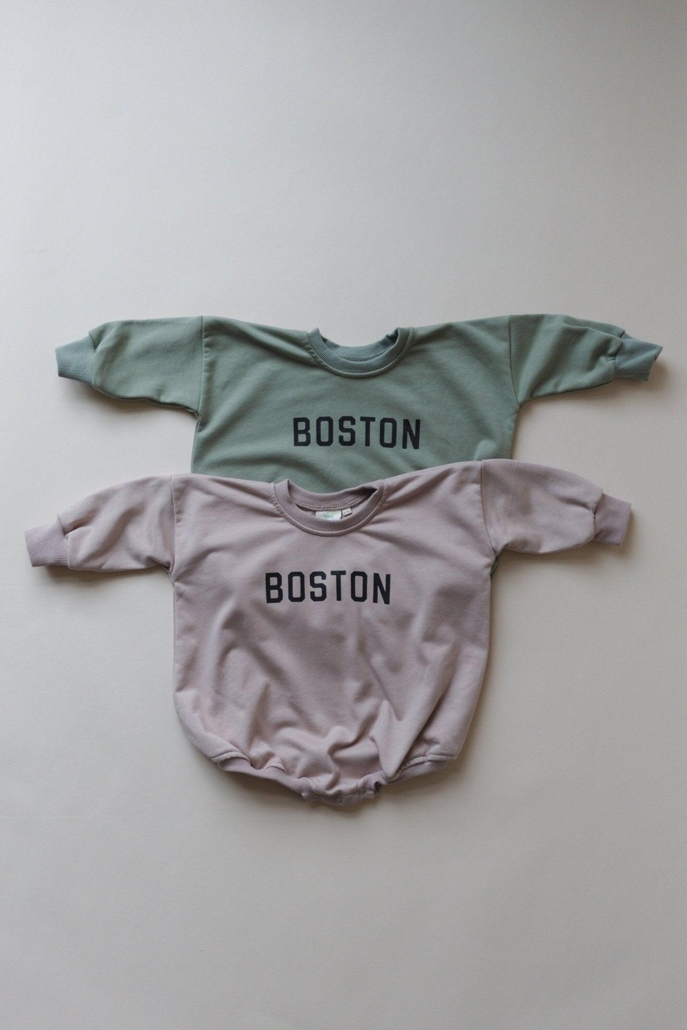 Boston Sweatshirt Romper - more colors