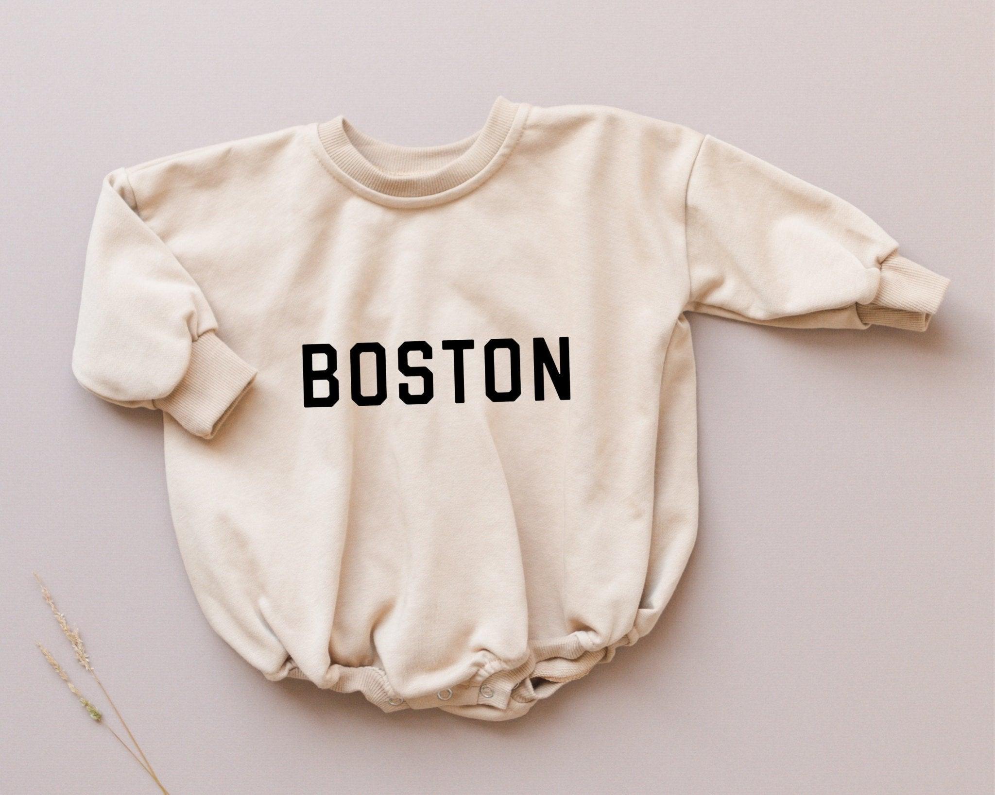 Boston Sweatshirt Romper - more colors