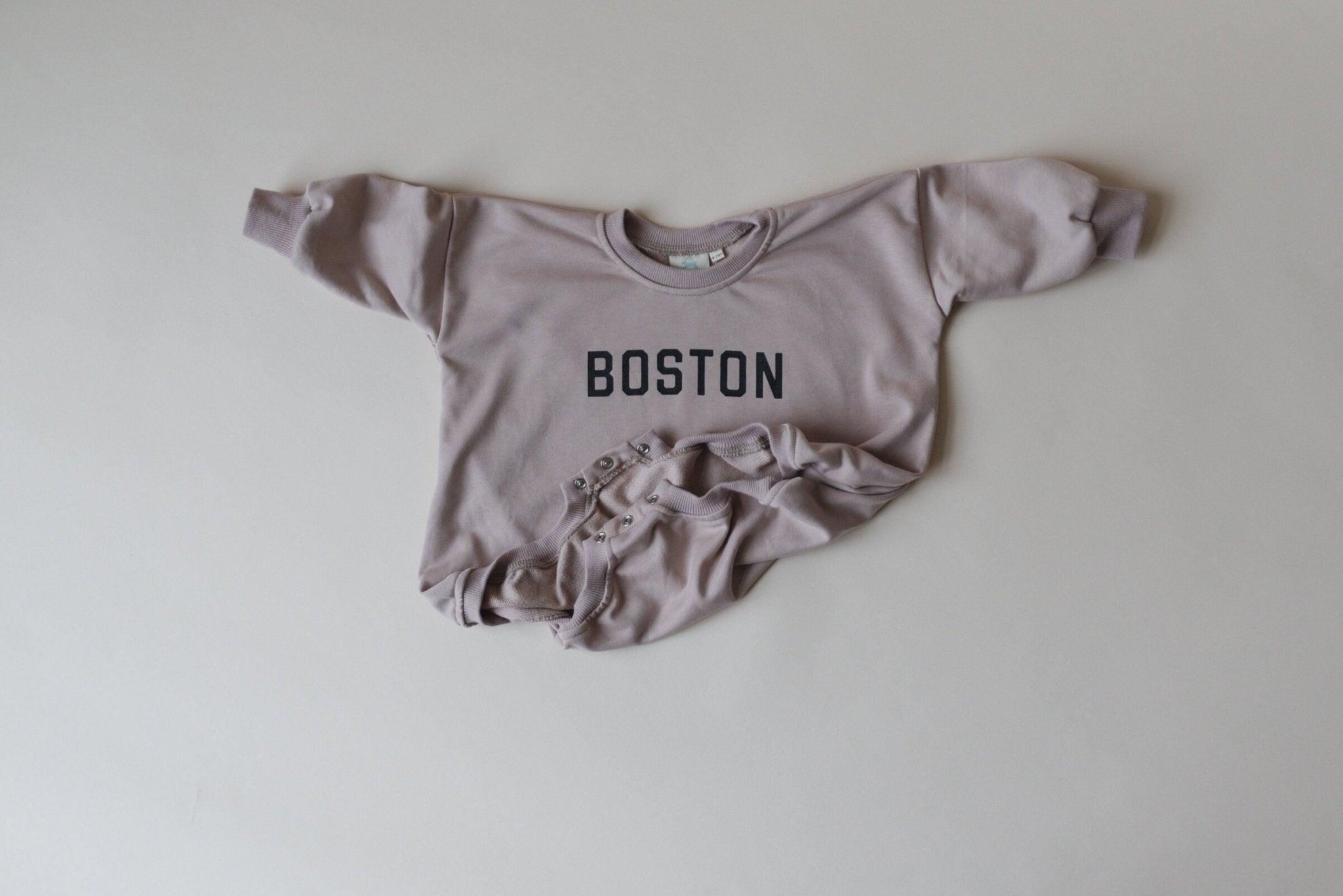 Boston Sweatshirt Romper - more colors