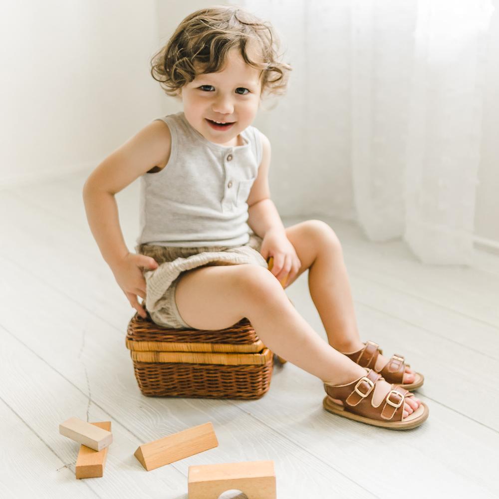 Brown Charley Sandal