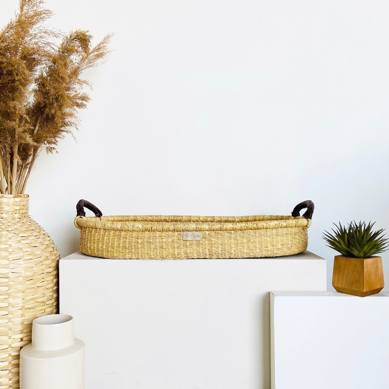 Brown Changing Basket