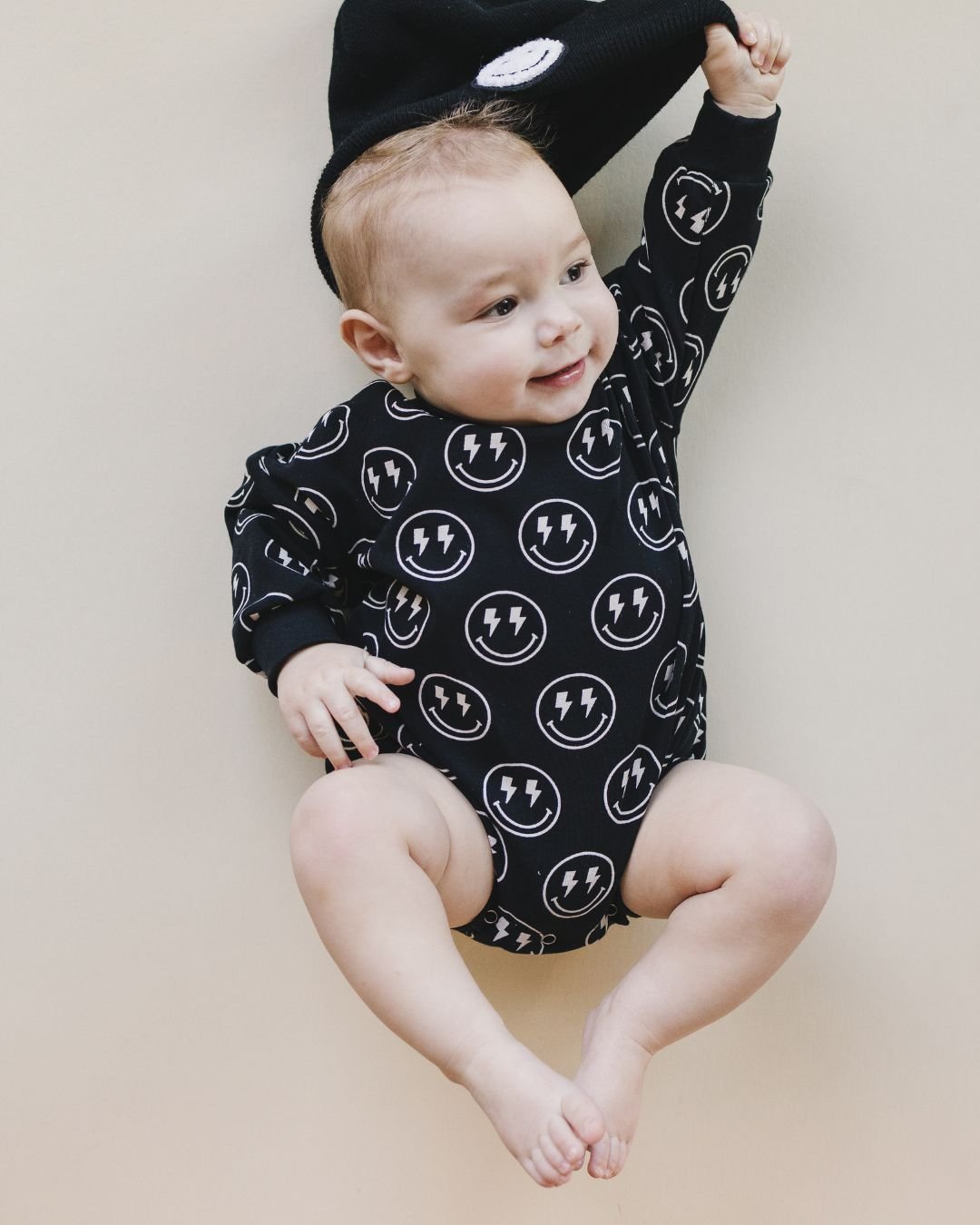 Bubble Romper | Electric Smiley