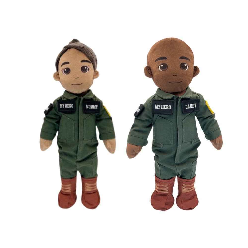 Pilot Daddy Doll | Military Doll in Flight Suit | Recordable