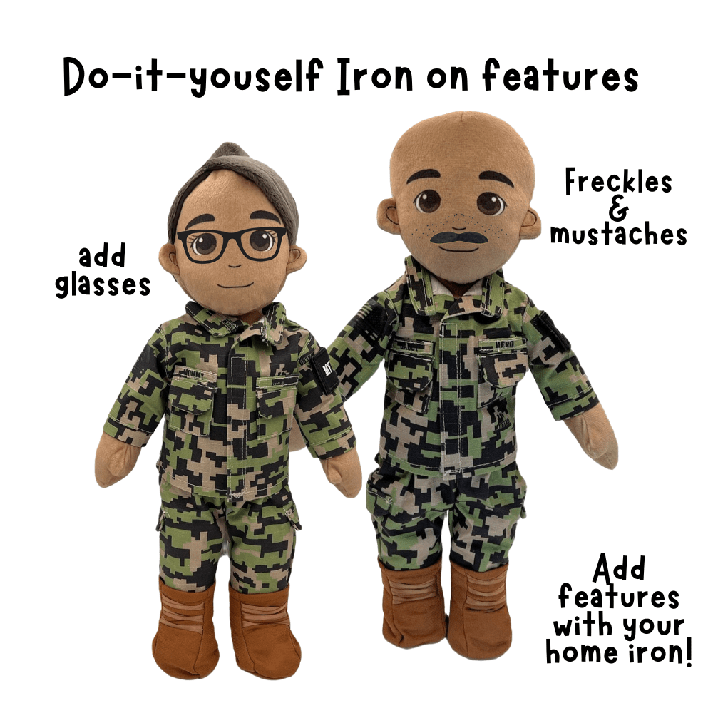 Navy Daddy Doll | Military Doll & Sailor Doll | Recordable
