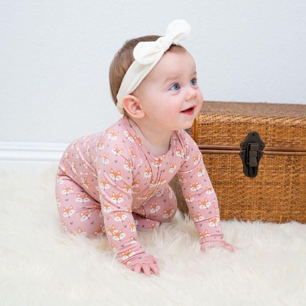 Zipper Footie - Foxy Lady